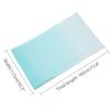 imageuxcell Long Chiffon Light Wedding Scarf Silky Gradient Color Party Shawl Spring Summer Beach Wrap for WomenLight Blue