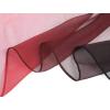 imageuxcell Long Chiffon Light Wedding Scarf Silky Gradient Color Party Shawl Spring Summer Beach Wrap for WomenRed Black