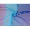 imageuxcell Long Chiffon Light Wedding Scarf Silky Gradient Color Party Shawl Spring Summer Beach Wrap for WomenRoyal Blue