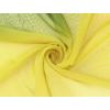 imageuxcell Long Chiffon Light Wedding Scarf Silky Gradient Color Party Shawl Spring Summer Beach Wrap for WomenYellow