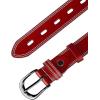 imageAllegra K Faux Leather Belt Hollow Waist Belts with Buckle Belts for WomenRed