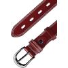 imageAllegra K Faux Leather Belt Hollow Waist Belts with Buckle Belts for WomenWine Red