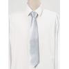 imageAllegra K Mens Classic Wide Neck Tie Solid Color Necktie for Formal BusinessGray