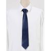 imageAllegra K Mens Classic Wide Neck Tie Solid Color Necktie for Formal BusinessNavy Blue