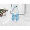 imageAllegra K Womens Pretied Bow Tie with Adjustable Neck Strap Cute Bowtie 2 PcsBlacklight Blue