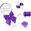 imageAllegra K Womens Pretied Bow Tie with Adjustable Neck Strap Cute Bowtie 2 PcsBlackpurple