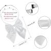 imageAllegra K Womens Pretied Bow Tie with Adjustable Neck Strap Cute Bowtie 2 PcsBlackwhite