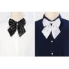 imageAllegra K Womens Pretied Bow Tie with Adjustable Neck Strap Cute Bowtie 2 PcsBlackwhite