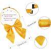 imageAllegra K Womens Pretied Bow Tie with Adjustable Neck Strap Cute Bowtie 2 PcsBlackyellow