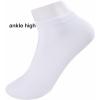 imageAllegra K Womens Socks Athletic Low Cut Ankle Cuff Socks 5 PairsWhite