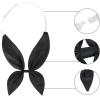 imageAllegra K Solid Color Pretied Bow Ties Adjustable Elastic Strap School Uniform Bowties for WomenBlack