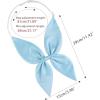 imageAllegra K Solid Color Pretied Bow Ties Adjustable Elastic Strap School Uniform Bowties for WomenBlue