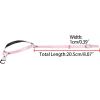 imageAllegra K Womens Detachable Shoe Belts Adjustable AntiSlip Ankle Strap for Heels 2 PairsGlossy Pink