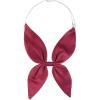 imageAllegra K Solid Color Pretied Bow Ties Adjustable Elastic Strap School Uniform Bowties for WomenWine Red