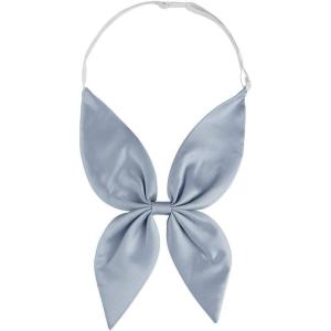 imageAllegra K Solid Color Pretied Bow Ties Adjustable Elastic Strap School Uniform Bowties for WomenGrey