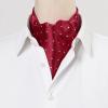 imageAllegra K Mens Cravat Ties Self Tied Wedding Polka Dots Ascot TieRed