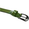 imageuxcell Women Carved Multihole Hollow Alloy Pin Buckle Leather BeltDusty Greenstars