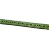 imageuxcell Women Carved Multihole Hollow Alloy Pin Buckle Leather BeltDusty Greenstars