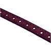 imageuxcell Women Thin Hollow Out Single Pin Buckle Belt Width 34Purple