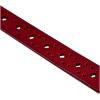 imageuxcell Women Thin Hollow Out Single Pin Buckle Belt Width 34Red