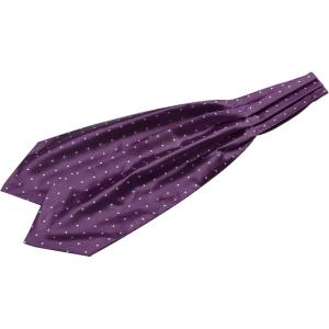 imageAllegra K Mens Cravat Ties Self Tied Wedding Polka Dots Ascot TiePurple