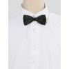 imageAllegra K Mens Adjustable Bow Tie Neck Pretied Solid Party Prom Tuxedo Bowknot BowtieBlack 2 Layers