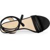 imageAllegra K Womens Lace Up Strappy Heels Stiletto High Heels SandalsBlack