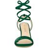 imageAllegra K Womens Lace Up Strappy Heels Stiletto High Heels SandalsEmerald Green