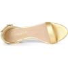 imageAllegra K Womens Clear Wedges Ankle Strap Transparent Wedge Heel SandalsGold