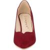 imageAllegra K Womens Pointed Toe Pull on Stiletto Heels PumpsBurgundy