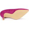 imageAllegra K Womens Pointed Toe Pull on Stiletto Heels PumpsHot Pink