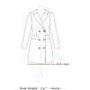 imageAllegra K Womens Classic Stand Collar Long Sleeve Winter Belted Long CoatBeige