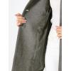 imageAllegra K Womens Peter Pan Collar Double Breasted Winter Long Trench Pea CoatDusty Dark Grey