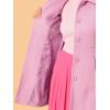 imageAllegra K Womens Peter Pan Collar Overcoat Winter Buttoned Single Breasted Long CoatCharm Pink