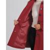 imageAllegra K Womens Winter Overcoat Peter Pan Collar Flap Pocket Single Breasted CoatDark Red