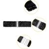 imageAllegra K Womens Stretchy Waist Belts Metal Interlock Buckles Sequins Decor Belts for DressesBlack