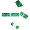 imageAllegra K Womens Stretchy Waist Belts Metal Interlock Buckles Sequins Decor Belts for DressesGreen
