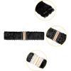 imageAllegra K Ladies Shinny Wide Waist Belts Interlock Buckles Sequins Decor Stretchy Belts for Women 2PCSBlack