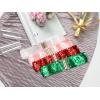 imageAllegra K Womens Elastic Waist Belts Interlock Buckles Sequins Decor Stretchy Wide Belts 2PCSBlue