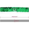 imageAllegra K Womens Glitter Skinny Stretchy Waist Belts Sequins Decor Elastic Belts for DressesGreen
