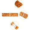imageAllegra K Womens Wide Waist Belts Interlock Buckles Sequins Decor Shinny Stretchy Belts 2PCSOrange
