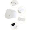 imageAllegra K 2pcs Womens Elastic Waist Belt Interlock 8shaped Faux Leather Buckle BeltsGreen  White