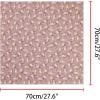 imageAllegra K Women Chiffon Scarves  276quot X276quot  Floral Print Square Kerchief Neck Scarf NeckerchiefDusty Pink