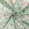 imageAllegra K Women Chiffon Scarves  276quot X276quot  Floral Print Square Kerchief Neck Scarf NeckerchiefGreen