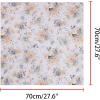 imageAllegra K Women Chiffon Scarves  276quot X276quot  Floral Print Square Kerchief Neck Scarf NeckerchiefPale Purple