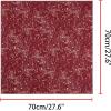 imageAllegra K Women Chiffon Scarves  276quot X276quot  Floral Print Square Kerchief Neck Scarf NeckerchiefWine Red