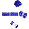 imageAllegra K Womens Glitter Stretchy Waist Belts Interlock Buckles Sequins Decor Wide Elastic Belts 2PCSRoyal Blue