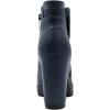 imageAllegra K Womens Chunky High Heel Platform Ankle BootsNavy Blue