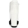 imageAllegra K Womens Chunky High Heel Platform Ankle BootsWhite