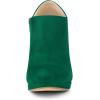 imageAllegra K Womens Platform Round Toe Chunky Heel Ankle BootiesEmerald Green